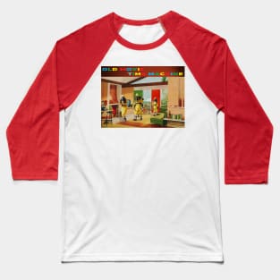 Atomic Living Room Baseball T-Shirt